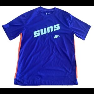 Men's Size M Nike Phoenix Suns HWC Edition Pre Game Shooting Shirt Dri-Fit